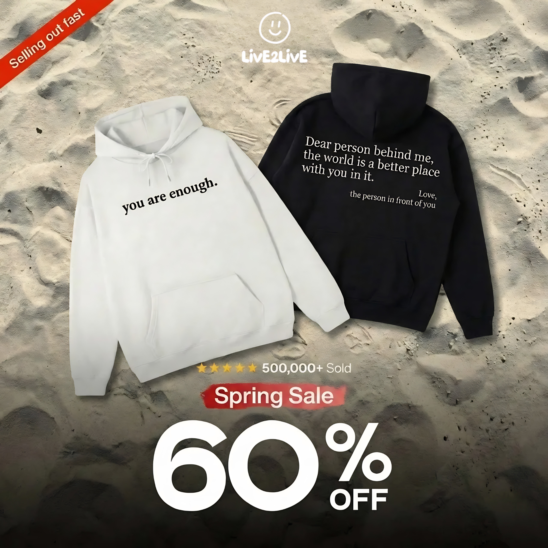 Live2Lives Facebook ad