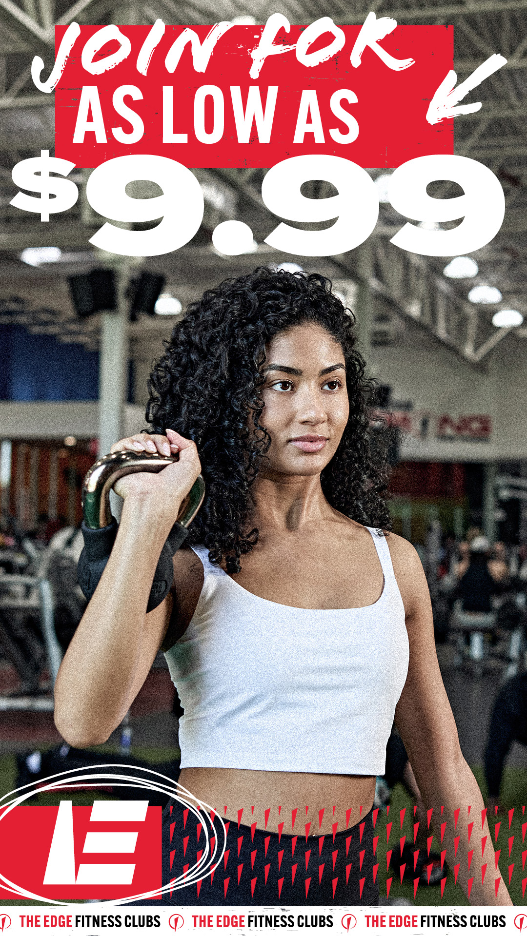 The Edge Fitness Clubs Facebook ad