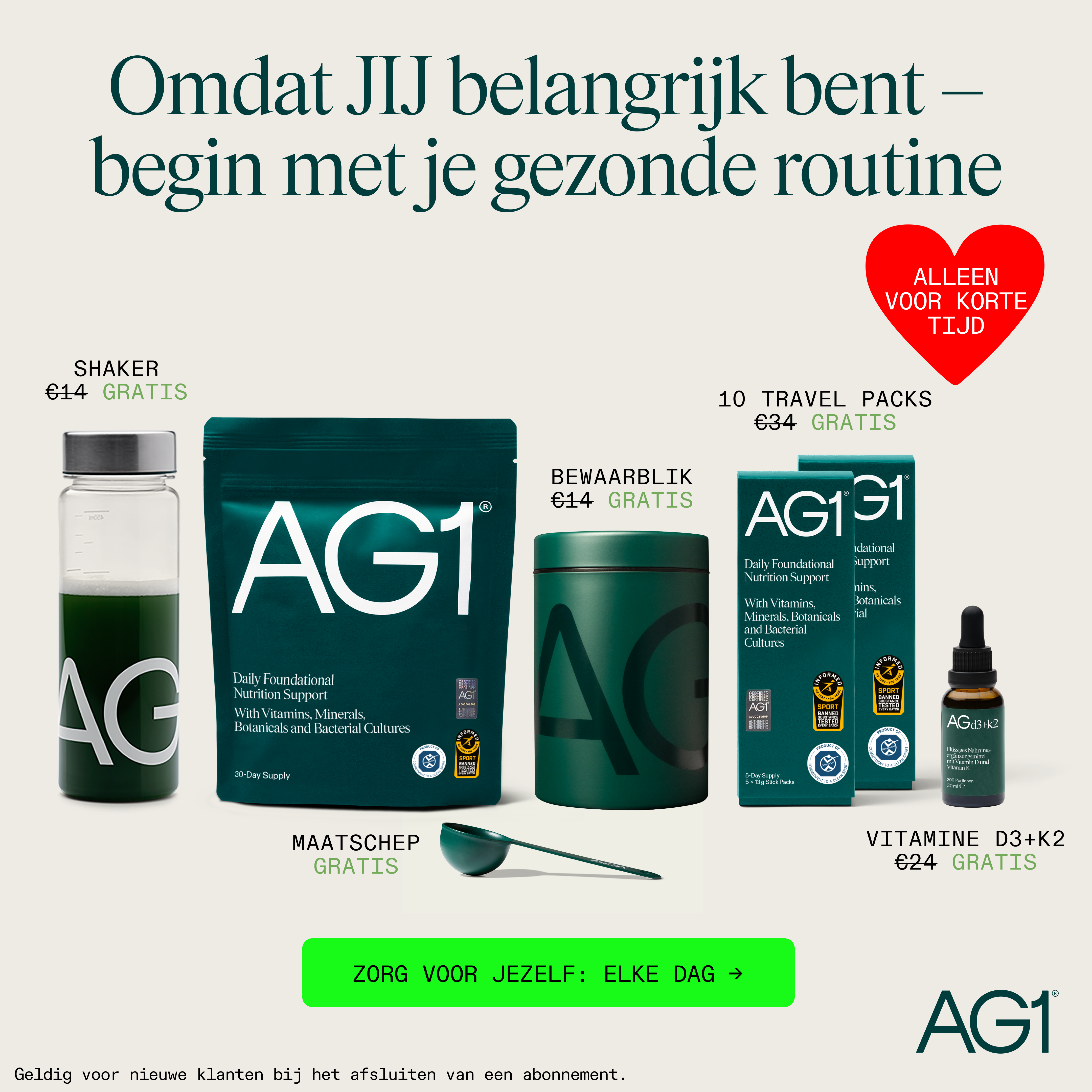 AG1 by Athletic Greens Facebook ad