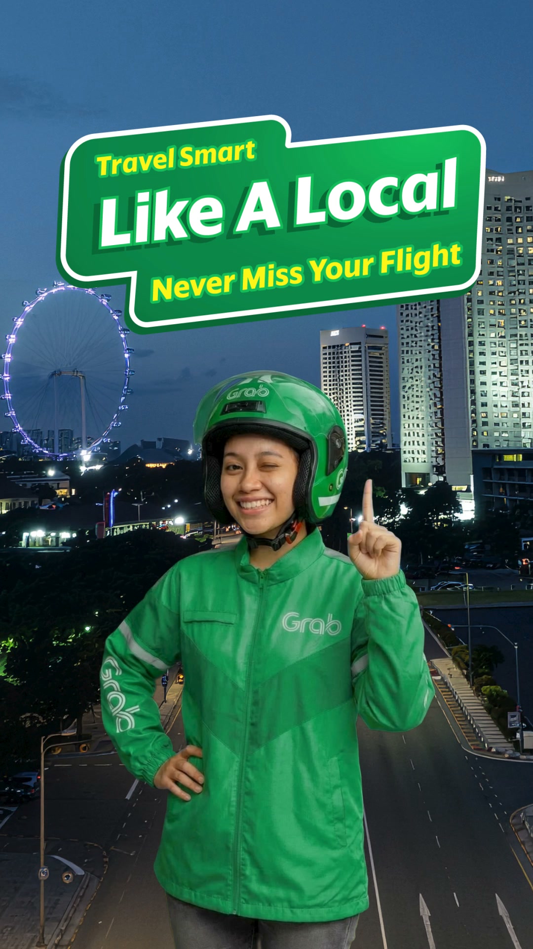 insidegrab Facebook ad: I know the way to the airport, no…