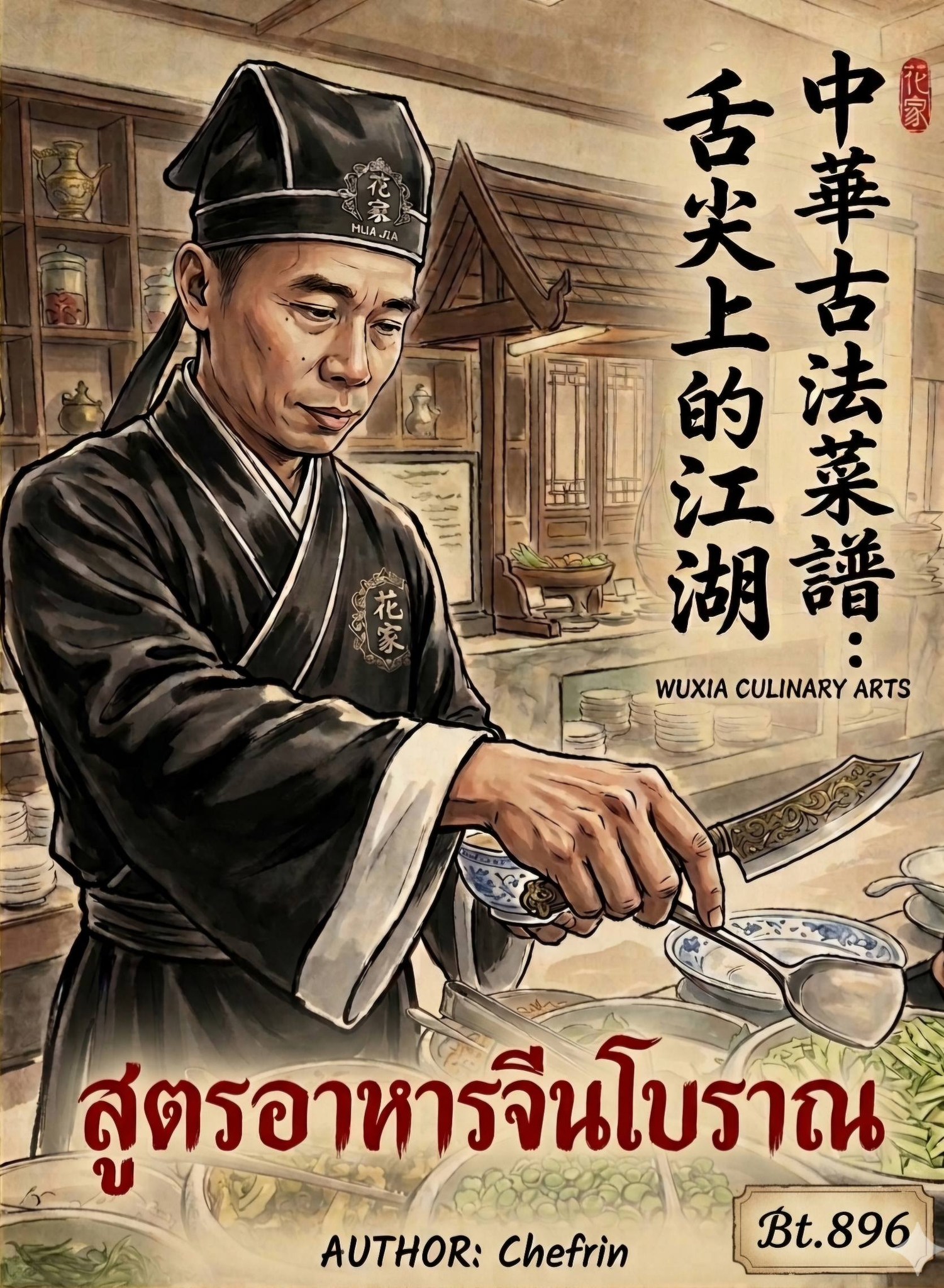 Chefrin Facebook ad: ตำราอาหารจีนโบราณ…ที่เกือบสูญหาย กลับมามีชีวิตอีกครั้ง…