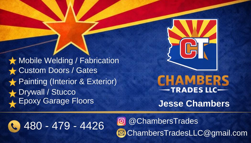Chambers Trades LLC Facebook ad: Interior & Exterior Painting | Drywall Repairs |…