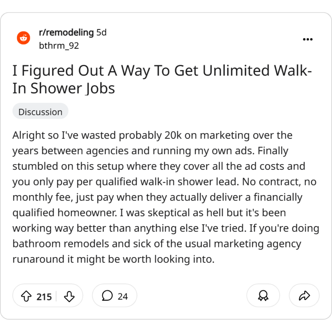 JF Acquisition Facebook ad