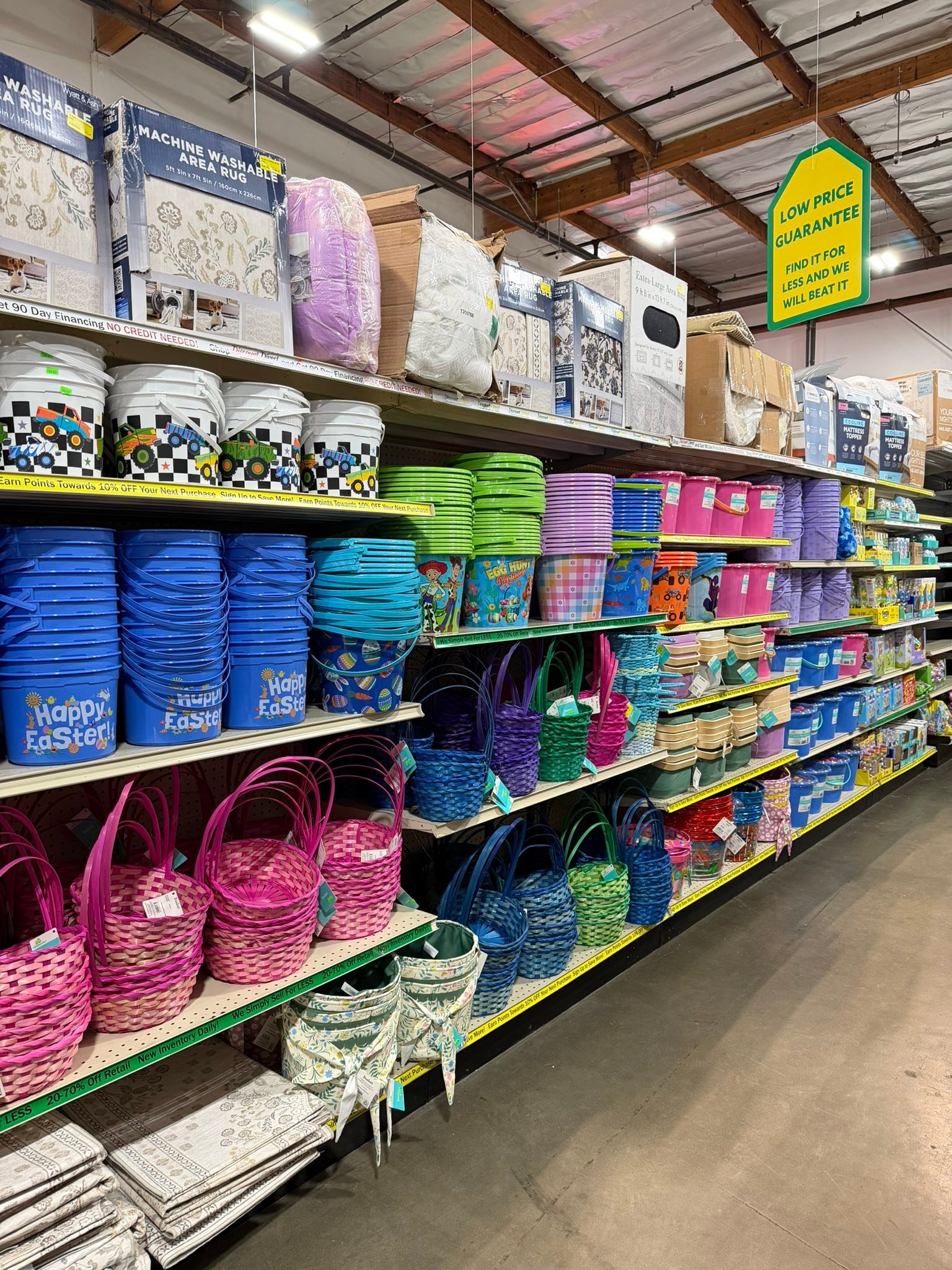 Discount Direct Liquidation Outlet Facebook ad: Easter Is Here.