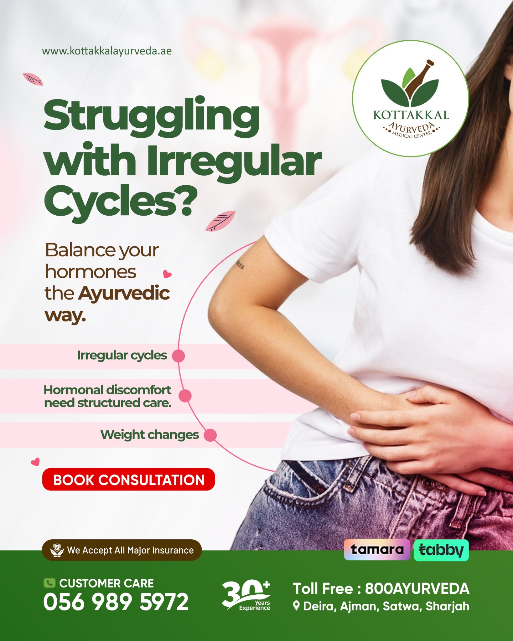 Kottakkal Ayurvedic Treatment Centre Facebook ad