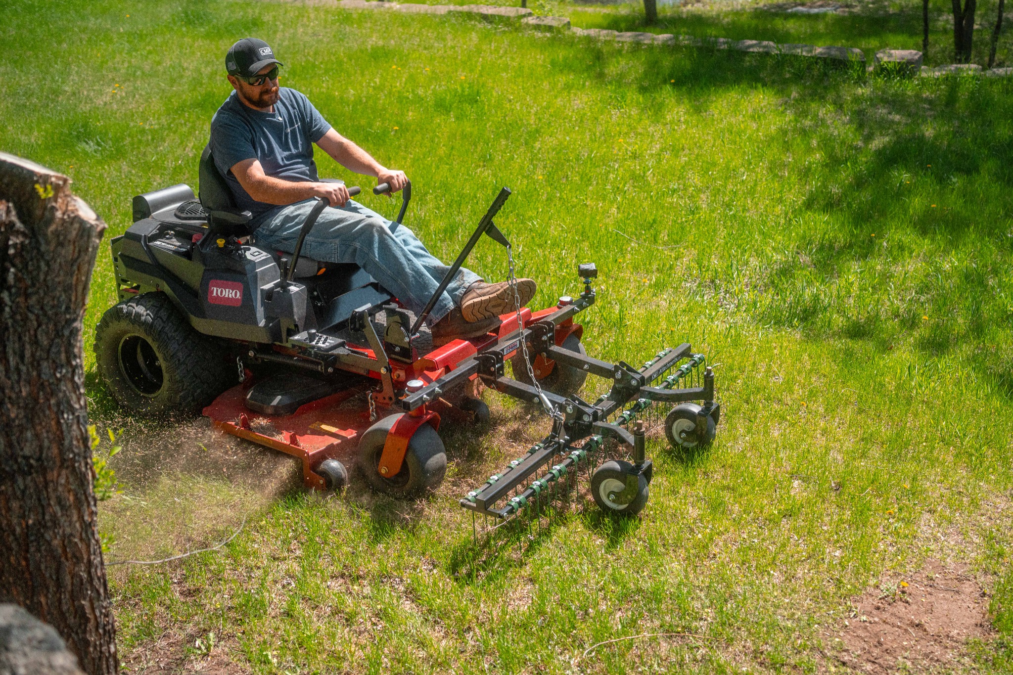 Lawn Care Attachments Facebook ad