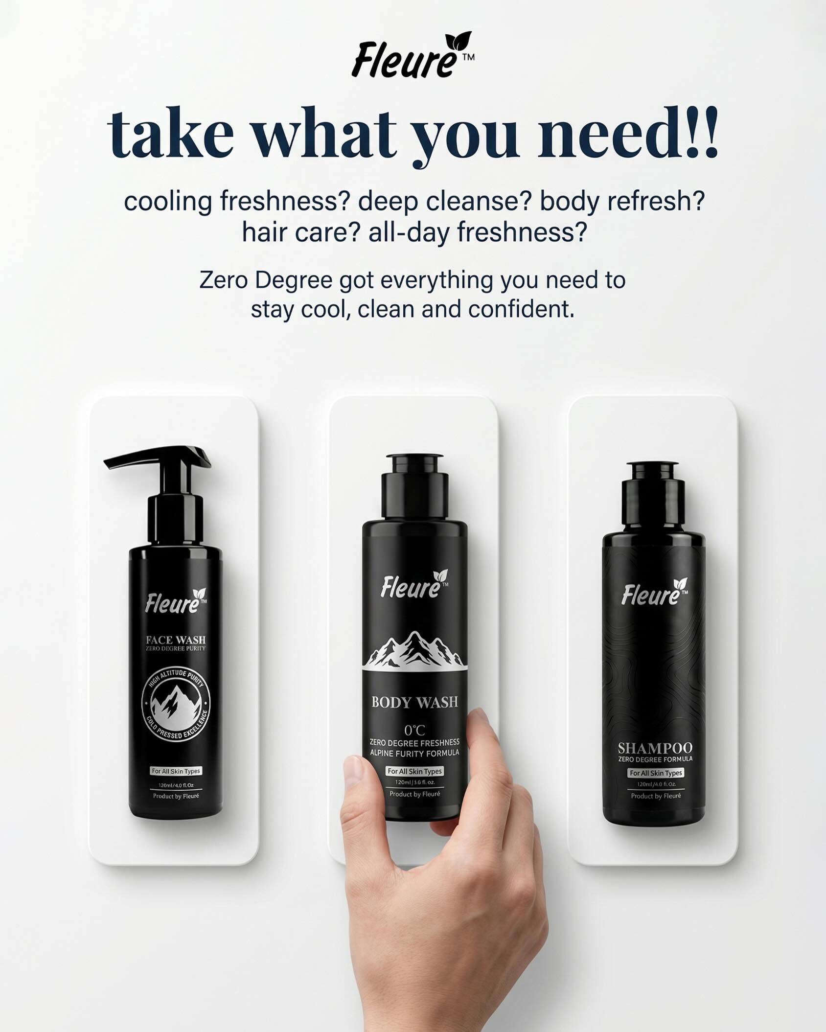 Zero Degree by Fleure Facebook ad: Beat the Heat Before It Beats You