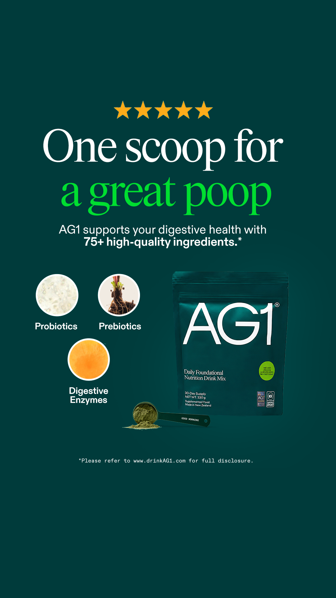 AG1 by Athletic Greens Facebook ad