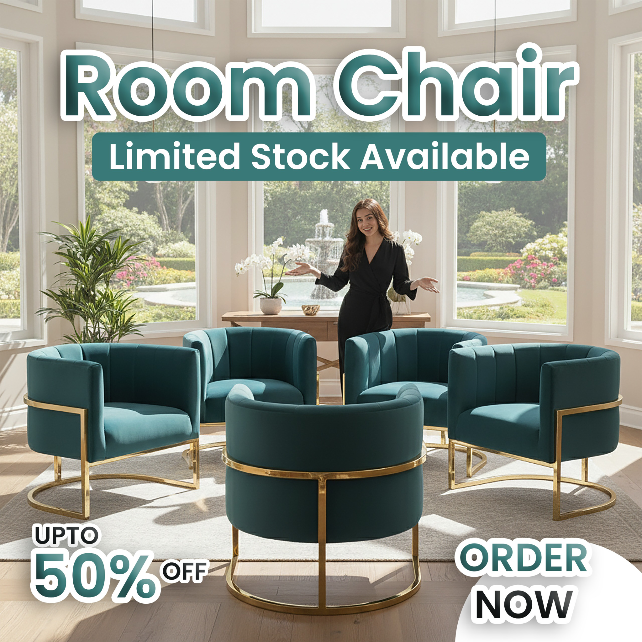 Home and Decor Facebook ad: Style Aur Comfort Sath Sath