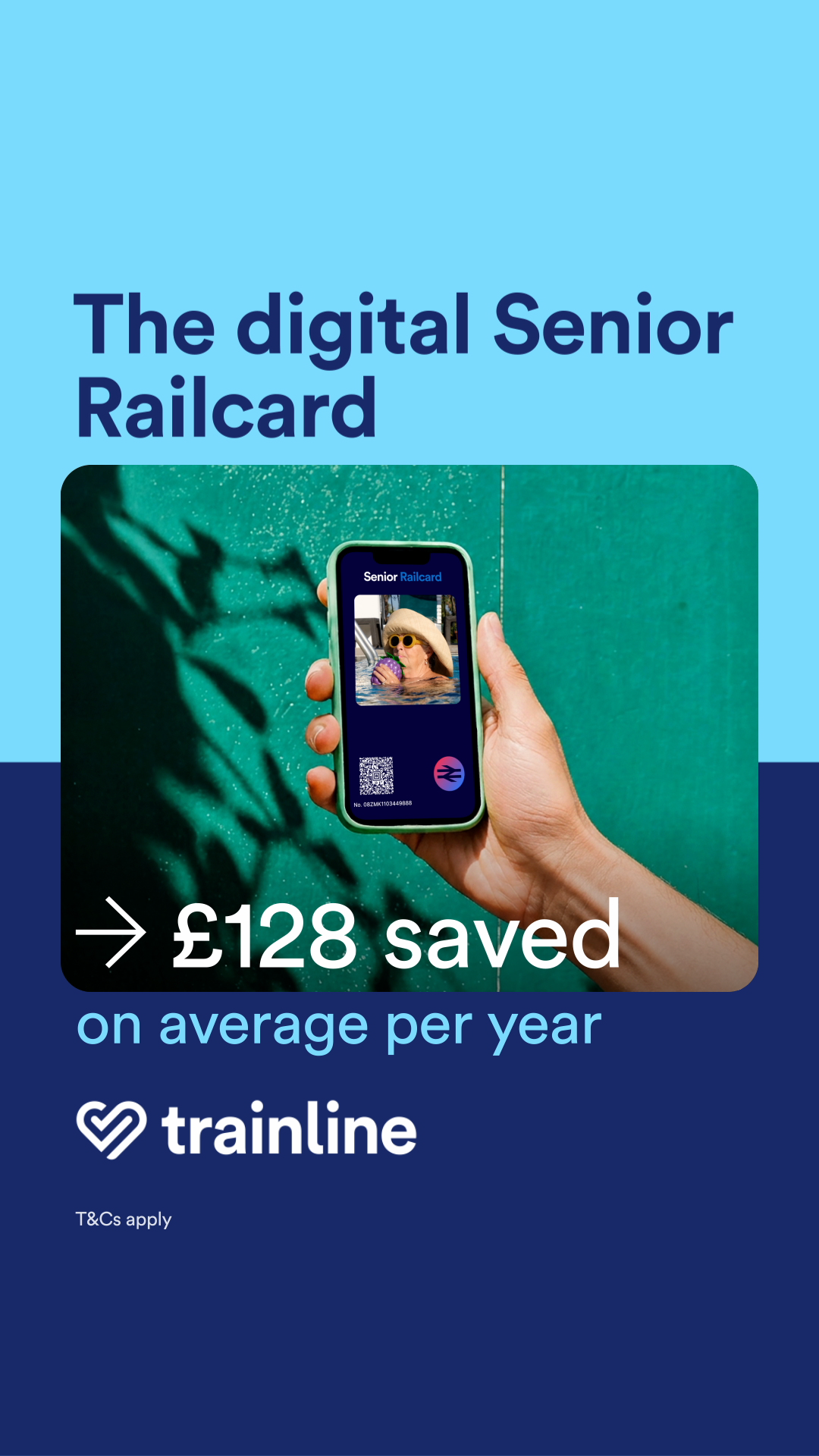 Trainline Facebook ad