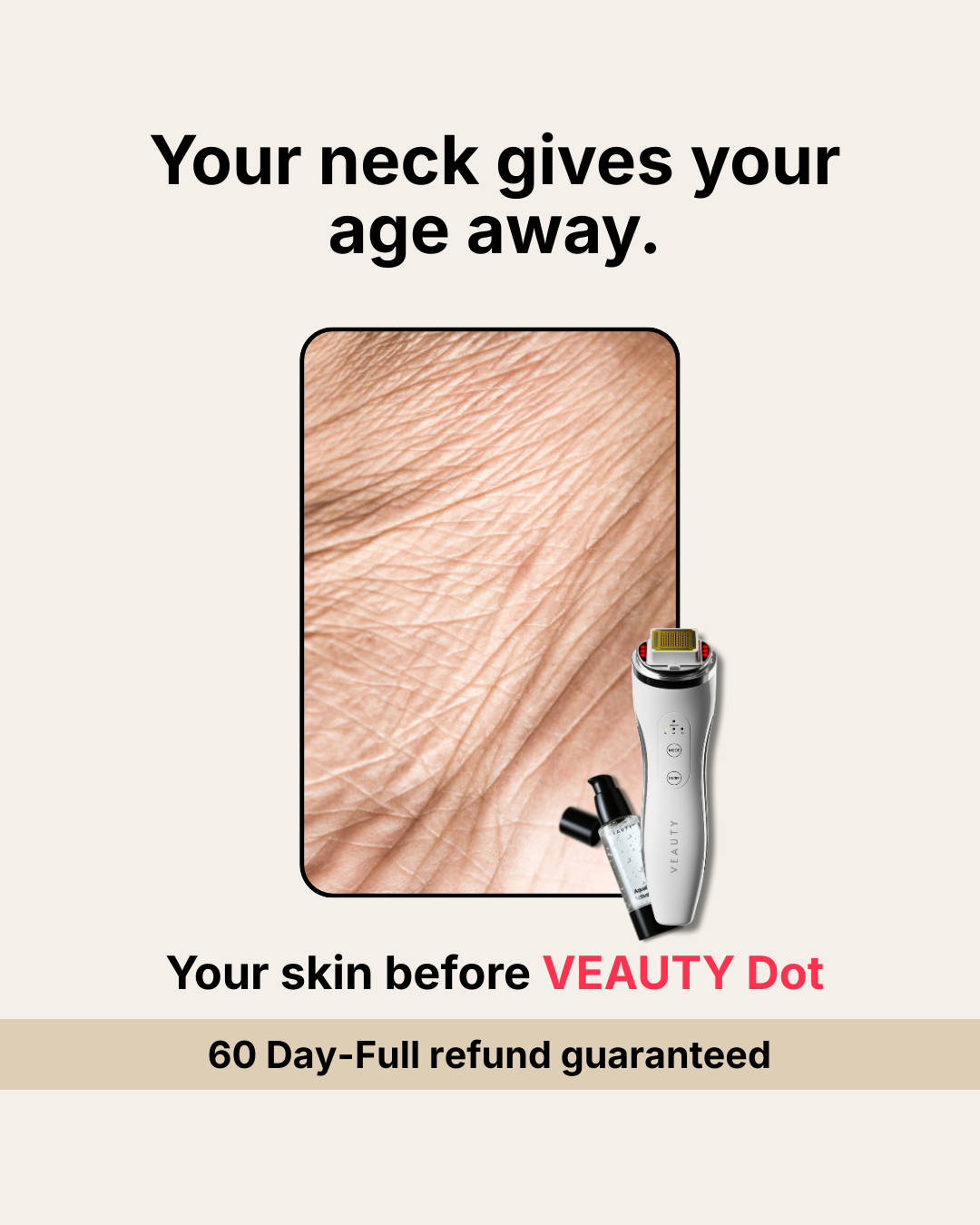 Veauty Facebook ad