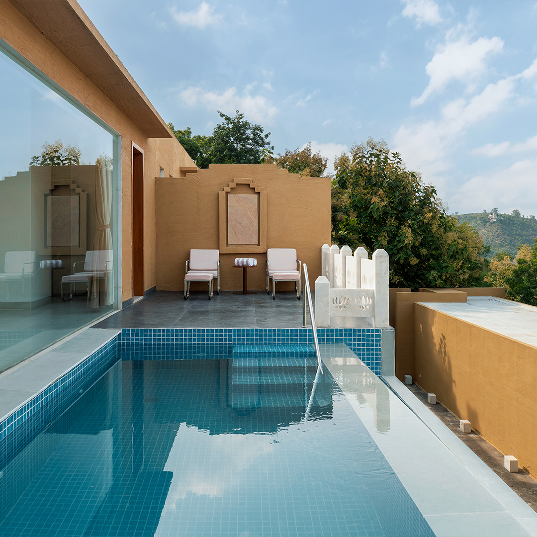 YAAN Udaipur Facebook ad: Your private paradise in Udaipur awaits.