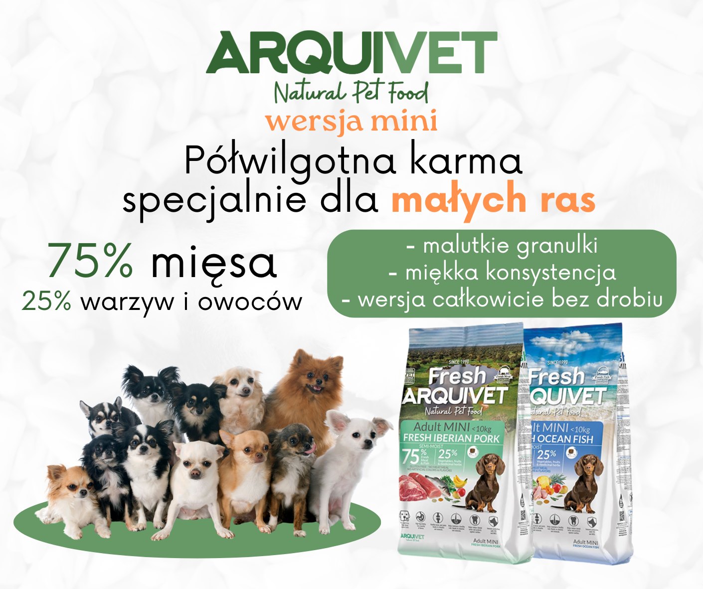Arquivet - Naturalne Karmy dla Zwierząt Facebook ad