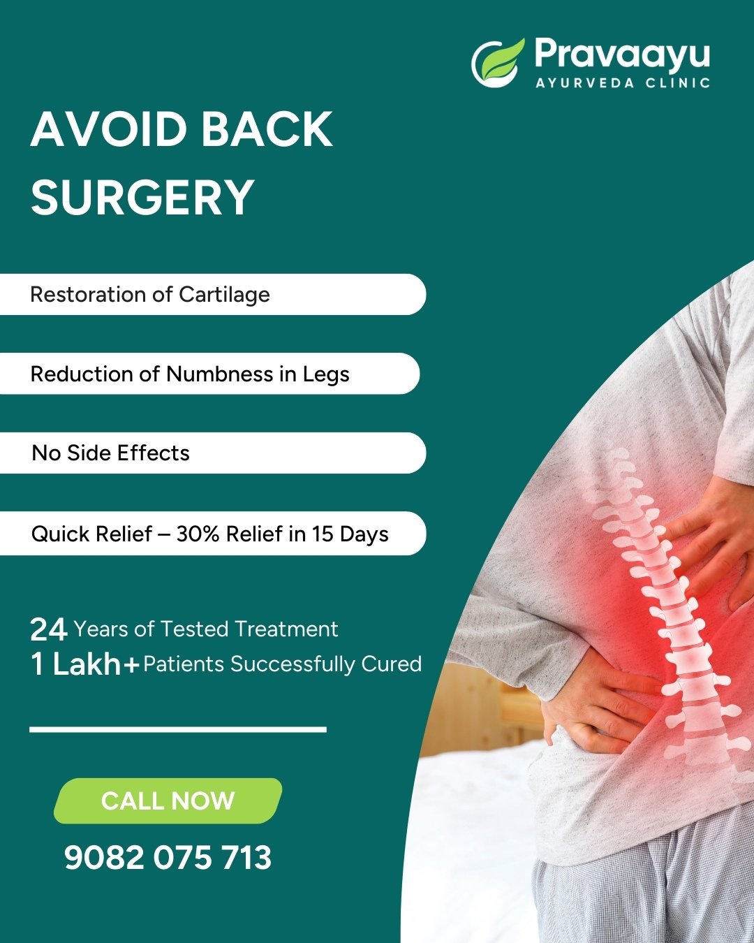 Pravaayu Ayurveda Facebook ad