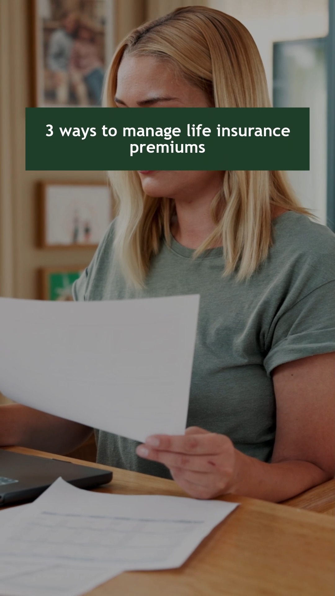 North Cover Facebook ad: Life insurance premiums, decoded in 15 seconds.