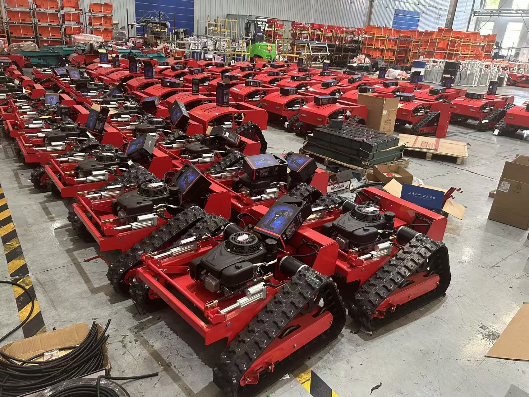 Hightop Group Facebook ad: Powerful Remote Control Lawn Mower