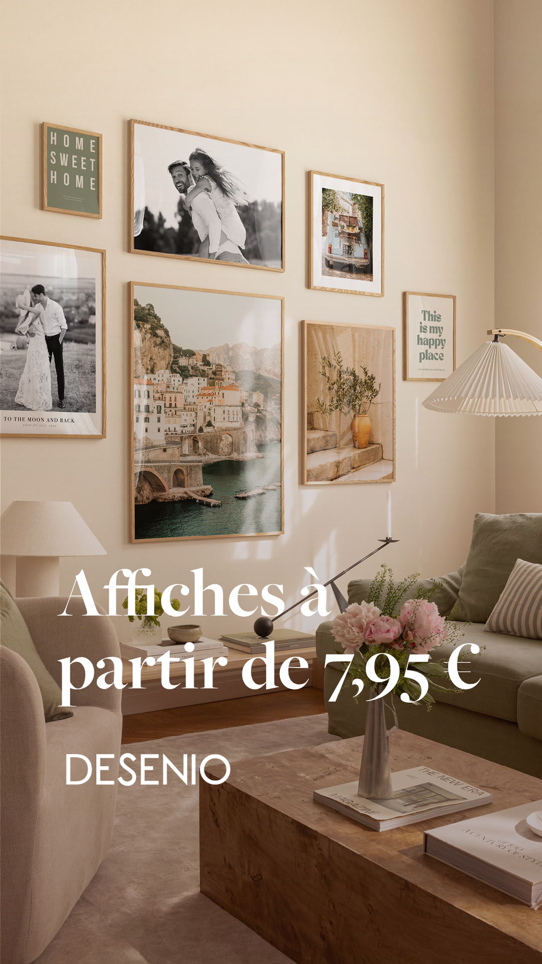 Desenio Facebook ad: Découvrez de belles œuvres d'art