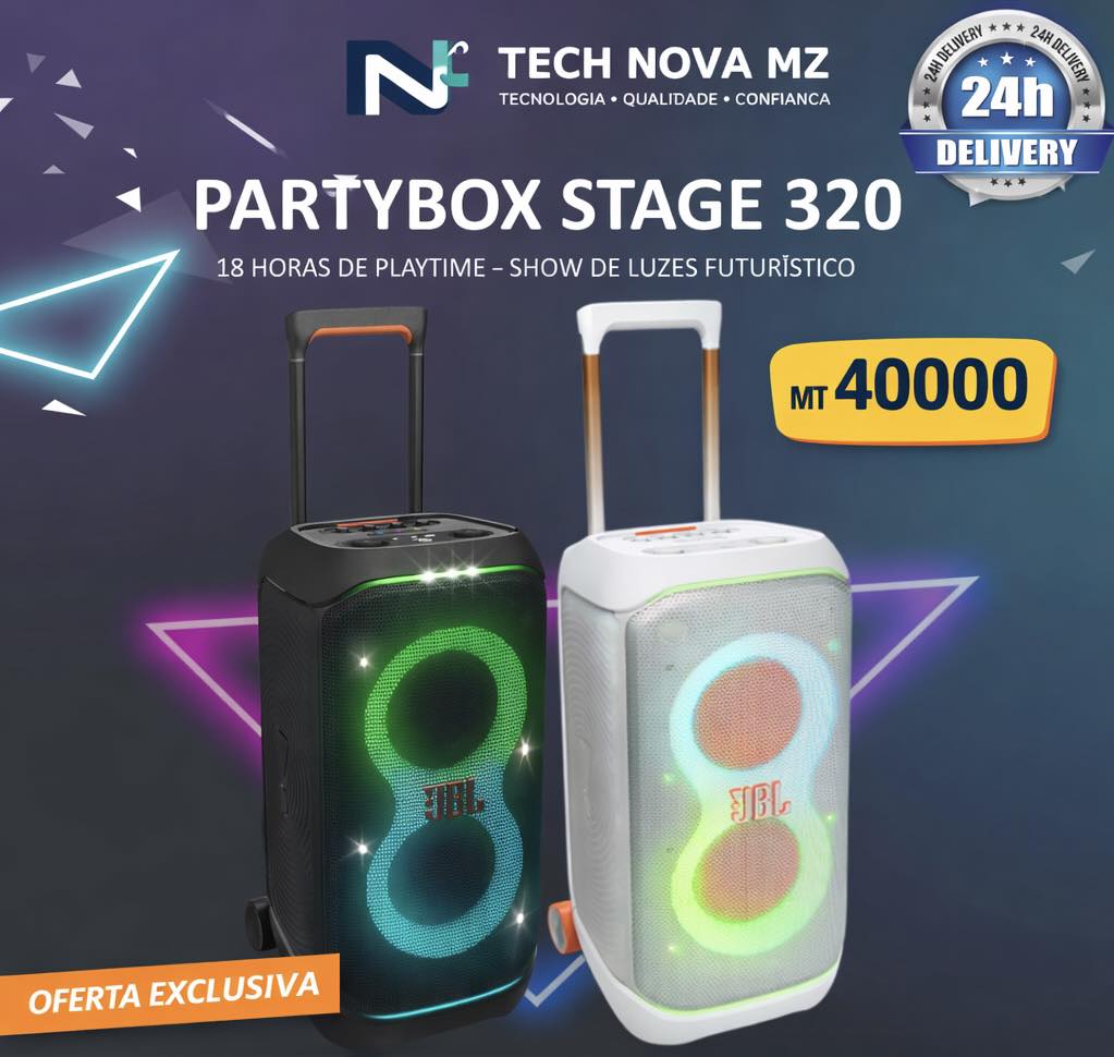 Tech nova MZ Facebook ad: JBL PARTYBOX STAGE 320
