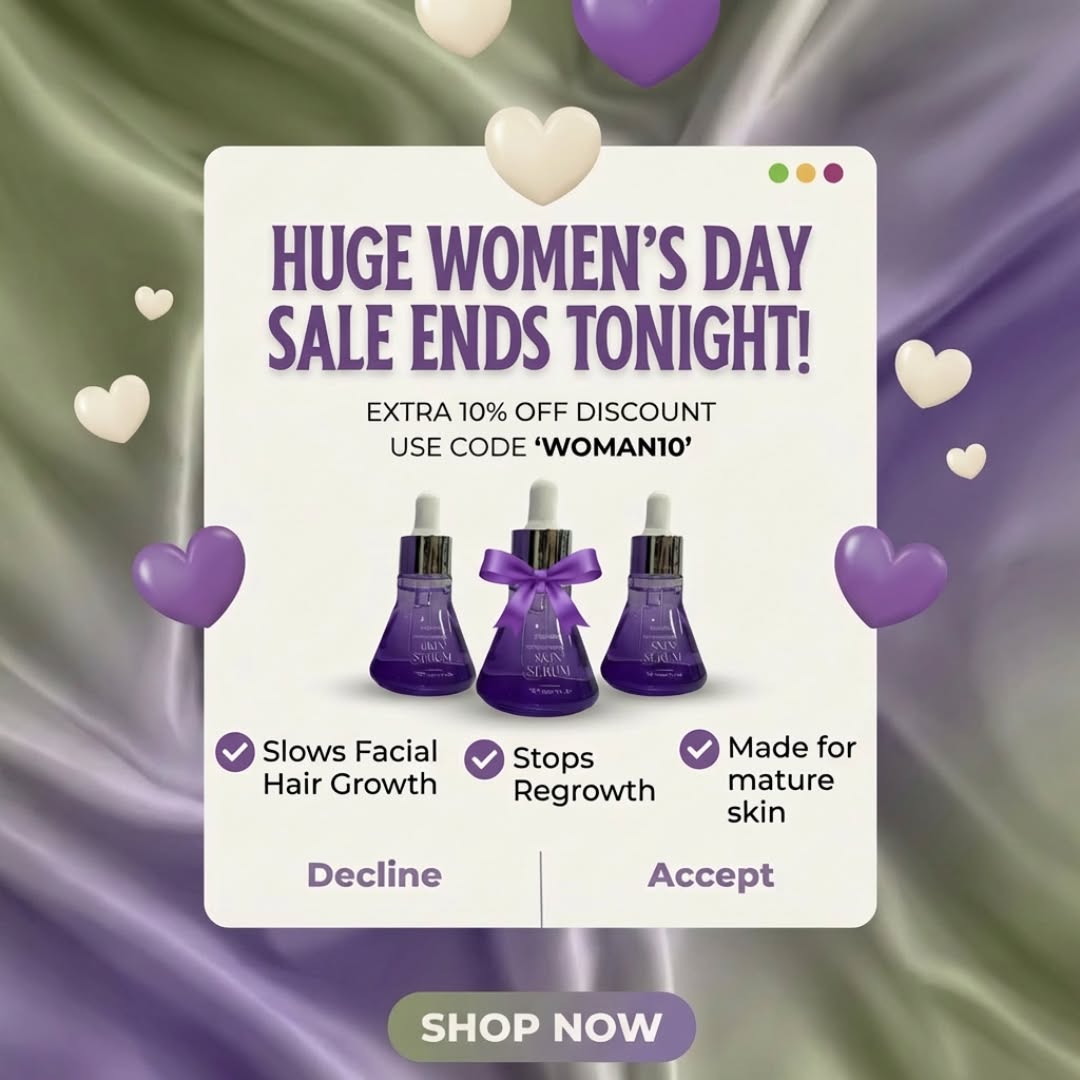 Kelle Facebook ad: Hair-Free Or Money Back