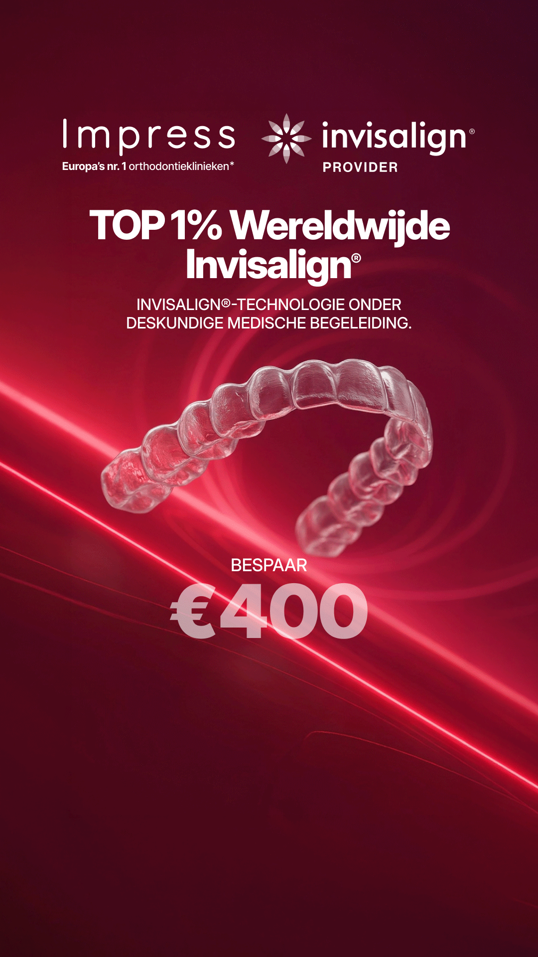 Impress Nederland Aligners Facebook ad