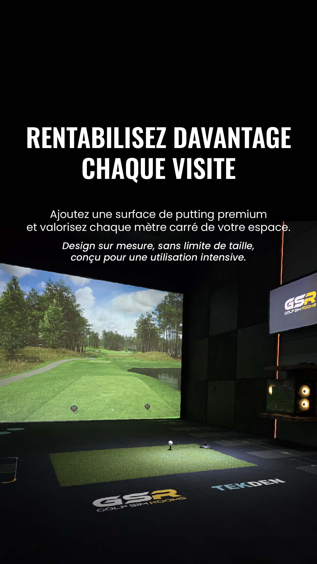 Wellputt Golf Facebook ad