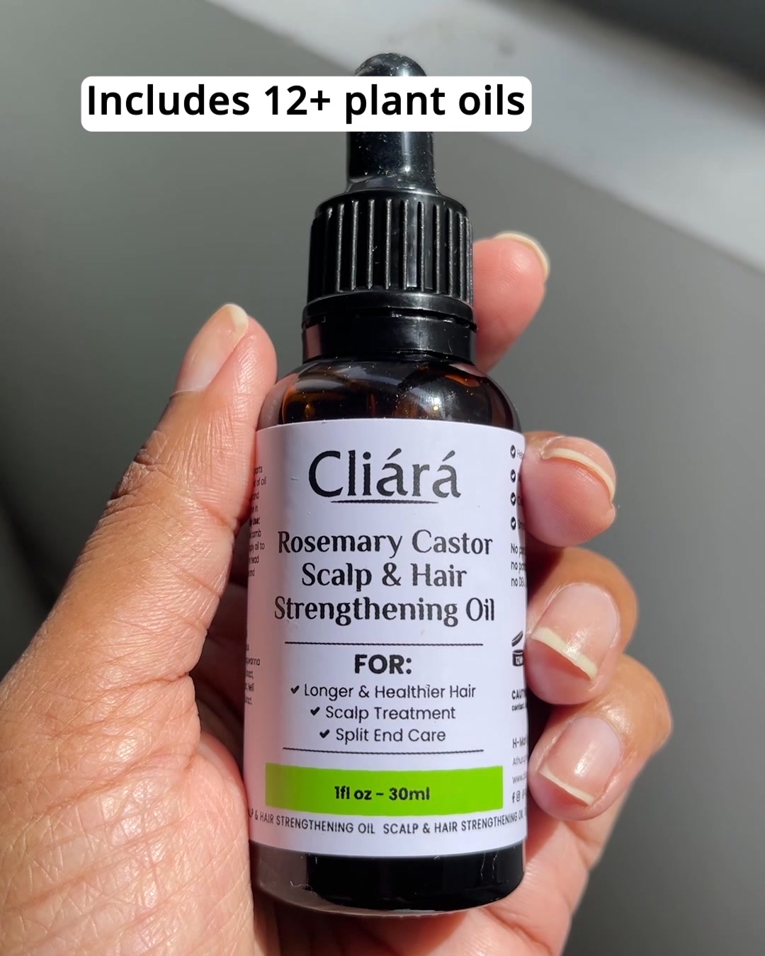 Cliárá Essential Oils Facebook ad: Complete Strengthening Trio