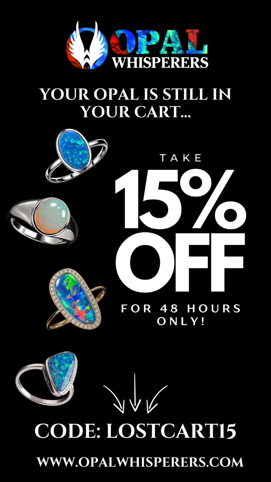 Opal Whisperers Facebook ad