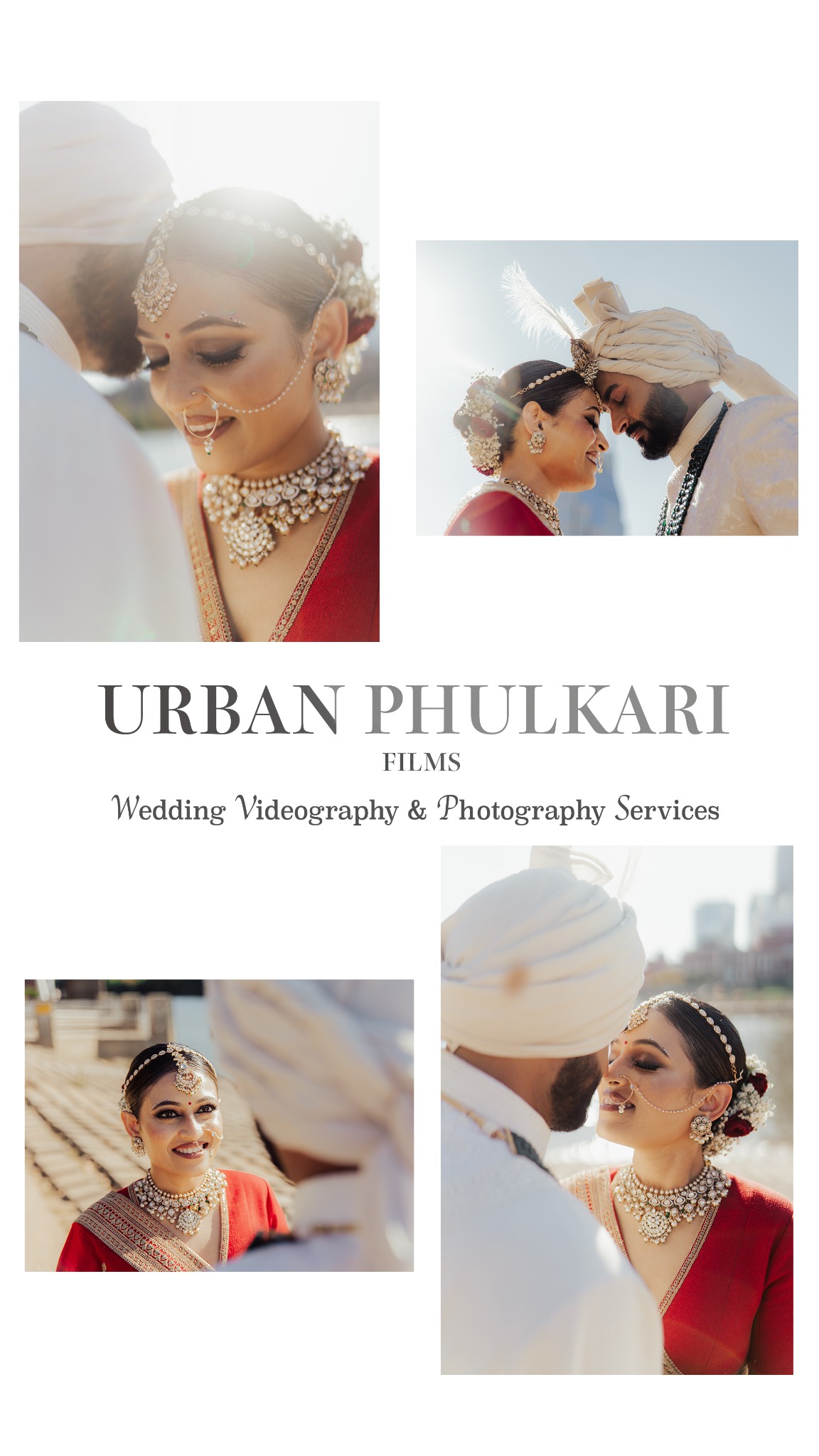 Urban Phulkari Facebook ad: Book Now & Get Free Pre-Wedding Shoot or Wedding Album