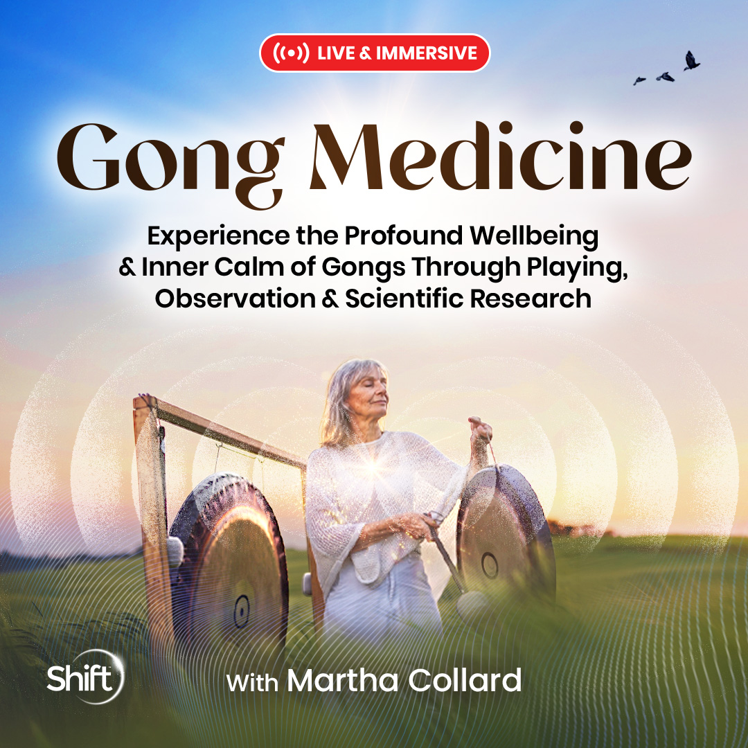 The Shift Network Facebook ad: Gong Medicine