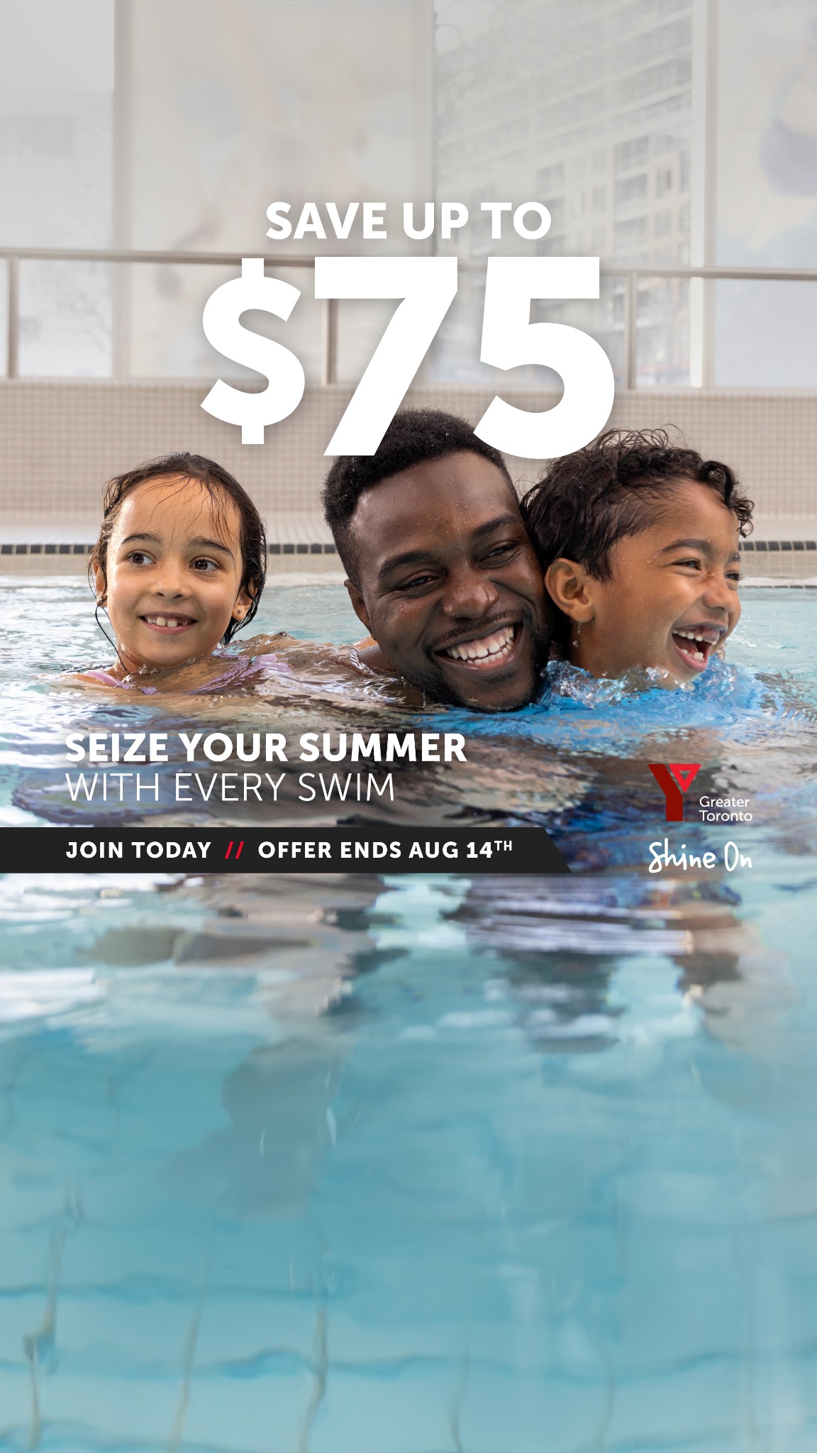 YMCA of Greater Toronto Facebook ad
