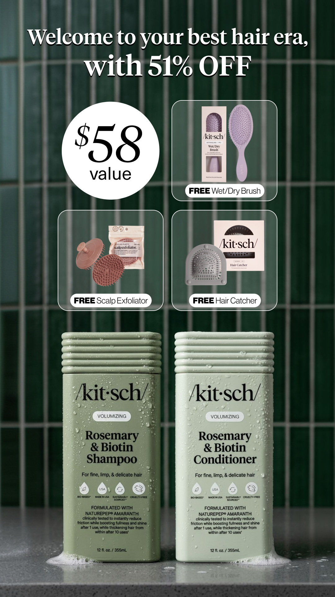 Kitsch Facebook ad