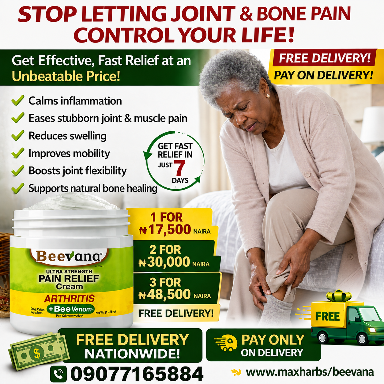 GoodHealth Facebook ad: FREE DELIVERY/PAYMENT ON DELIVERY