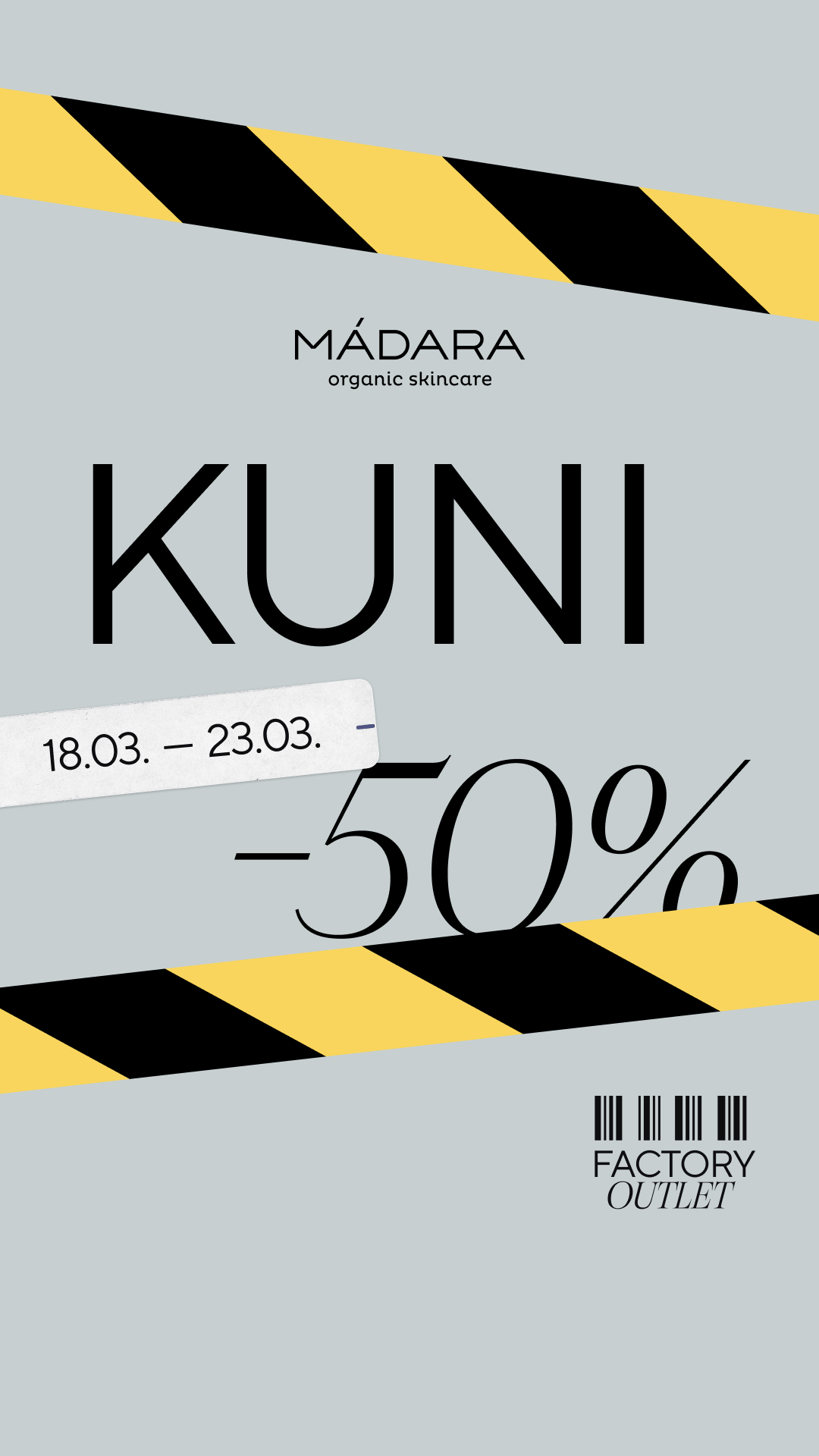 Mádara Organic Skincare Facebook ad