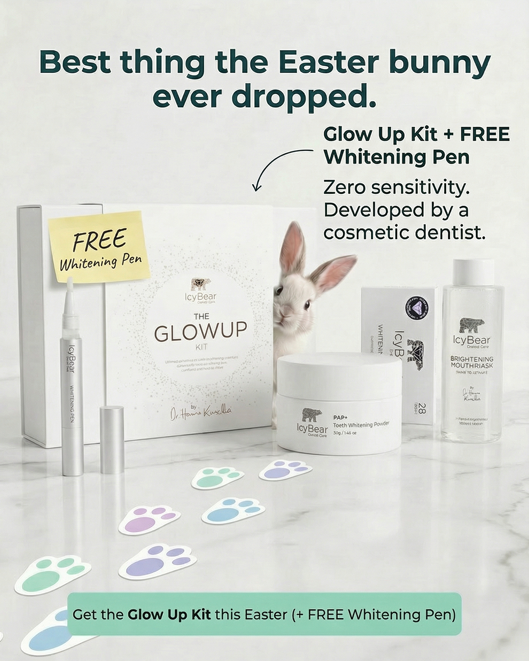 Icy Bear Dental Facebook ad