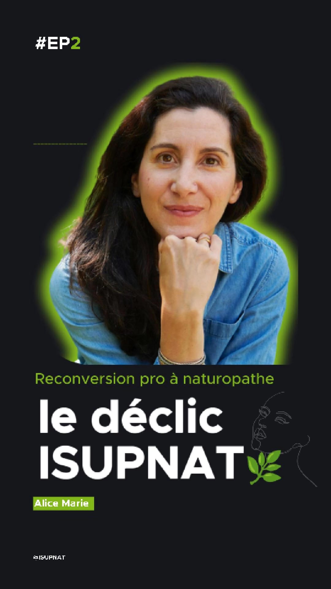 ISUPNAT Facebook ad: Naturopathie à l'isupnat: télécharger la brochure