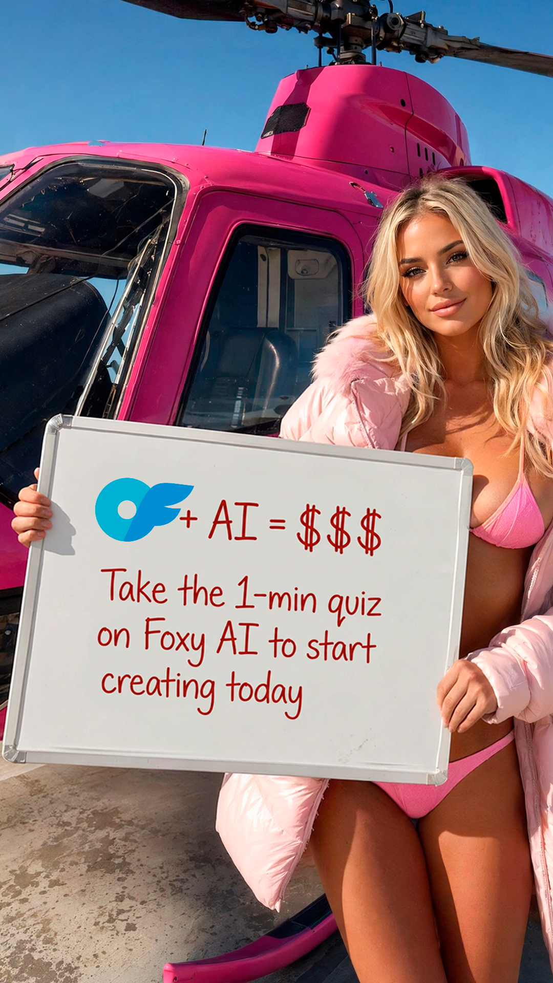 Foxy.ai Facebook ad