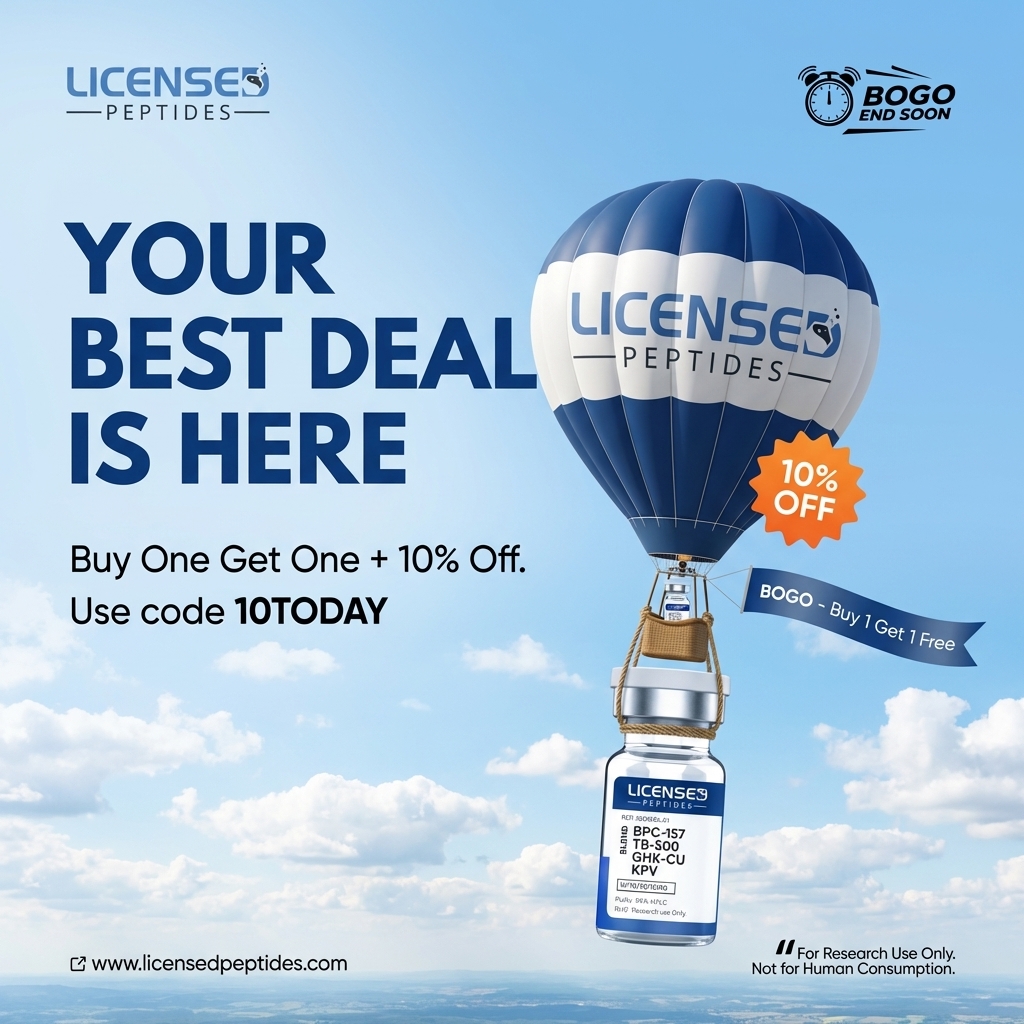 LicensedPeptides Facebook ad