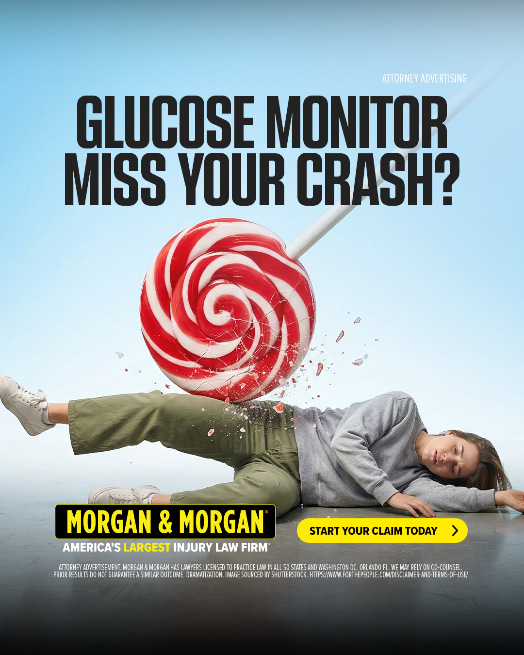 Morgan & Morgan Facebook ad