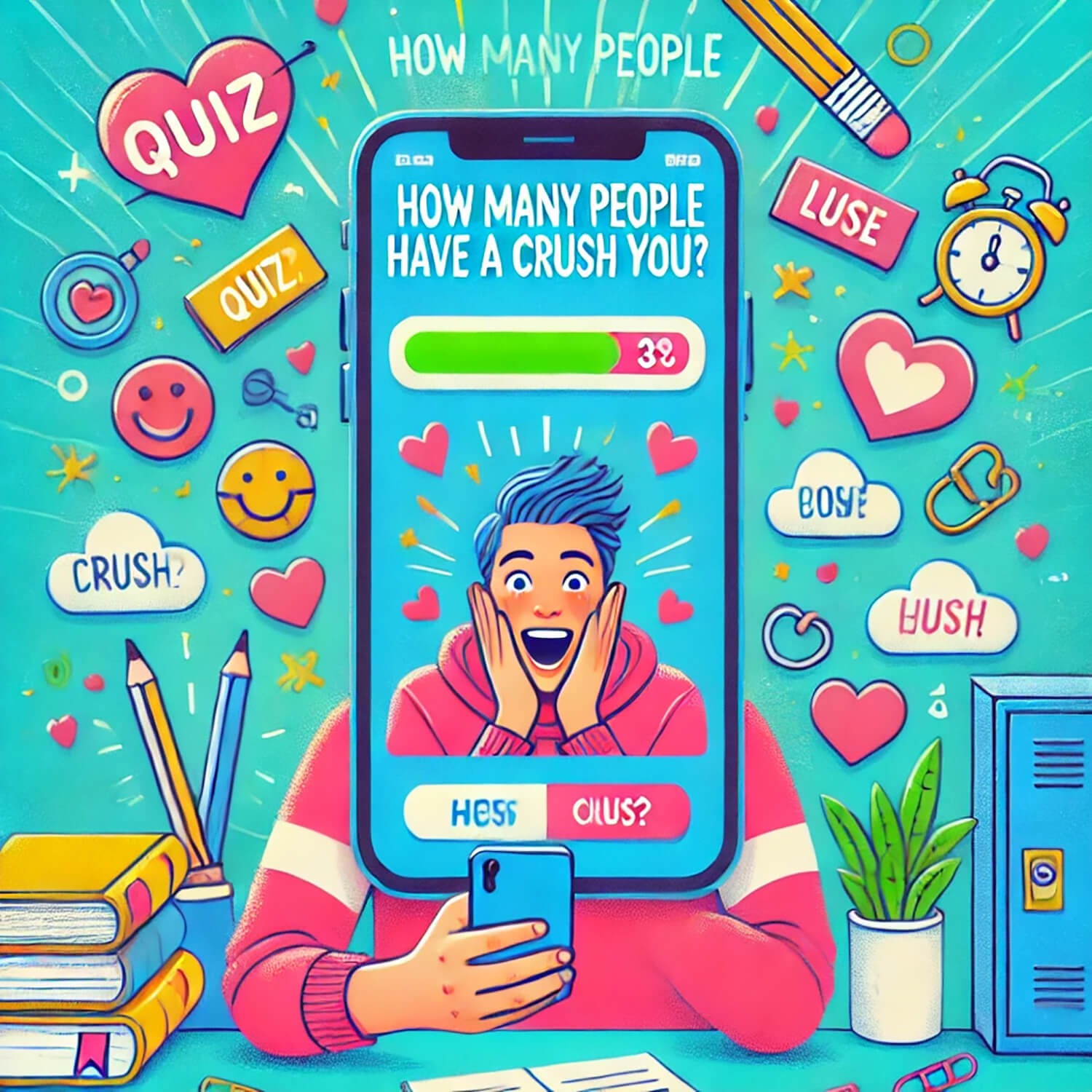 Smart Quest Quiz Facebook ad: Are You Secretly Popular? Find Out Now!