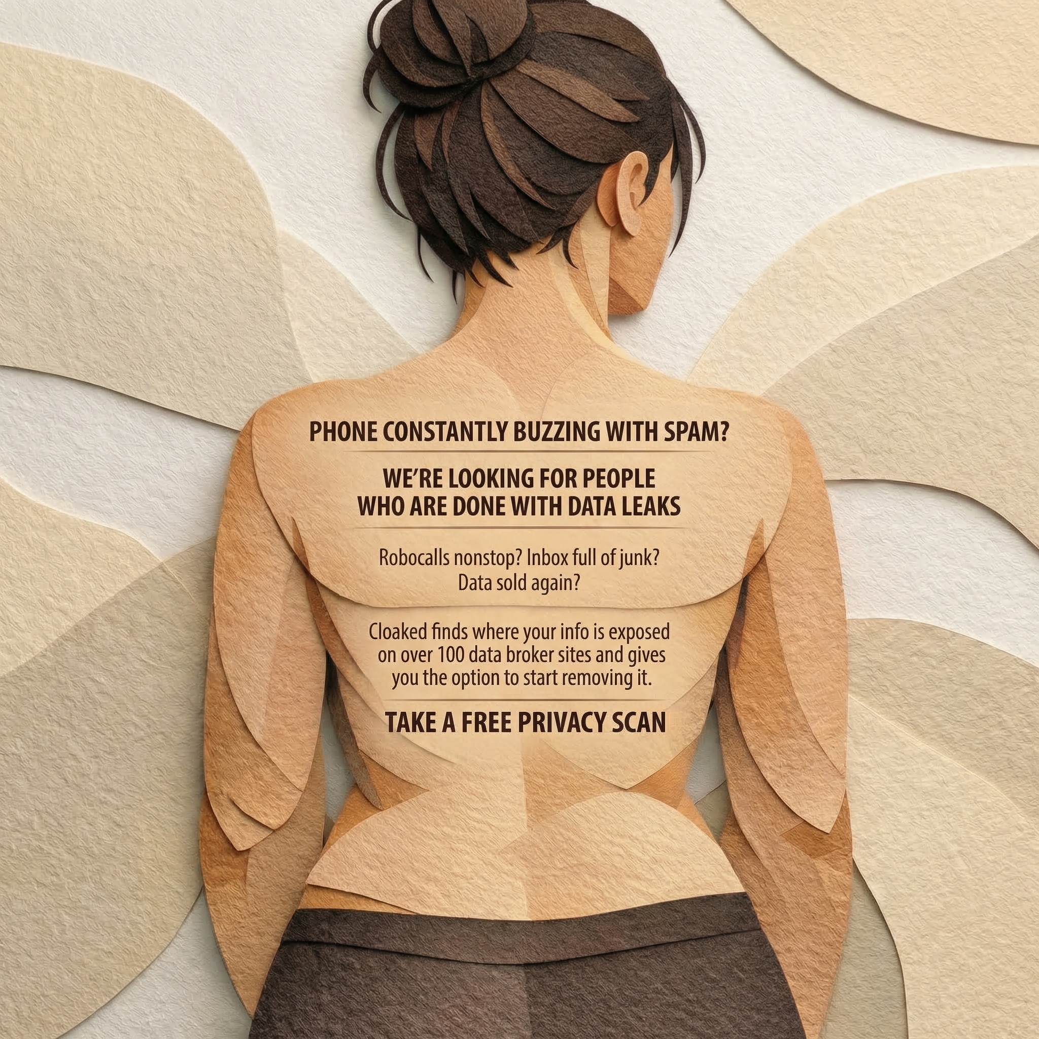 Cloaked Inc. Facebook ad
