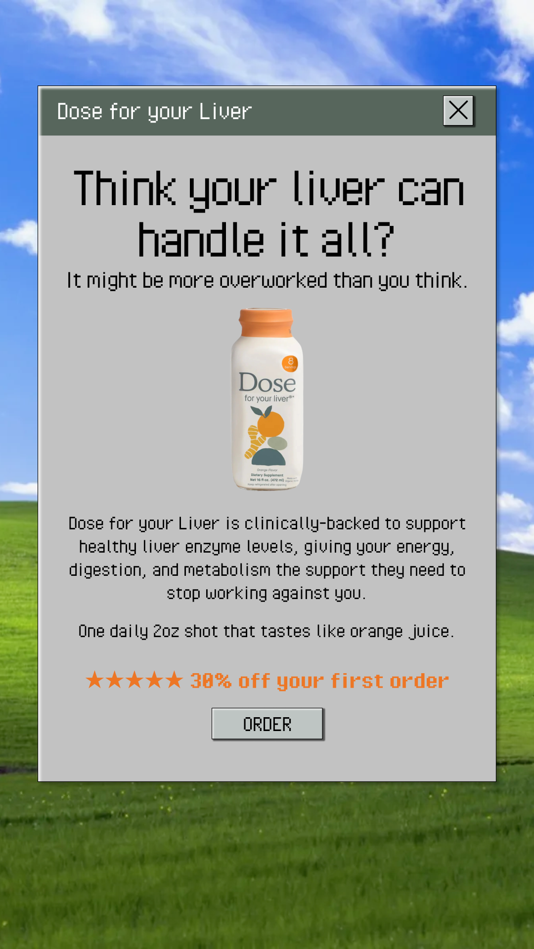 Dose Facebook ad