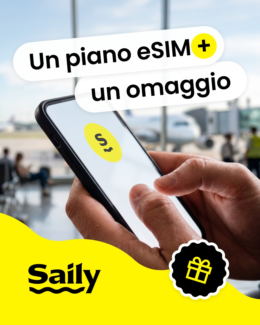 Saily Facebook ad