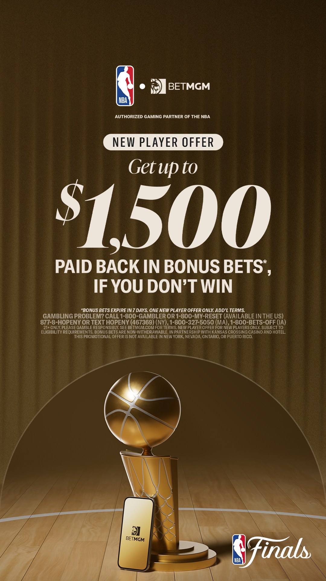 BetMGM Facebook ad