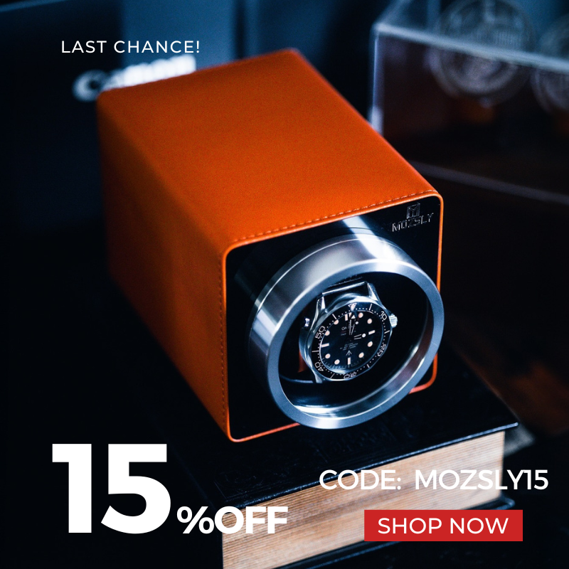 Mozsly Facebook ad: Mozsly Watch Winder