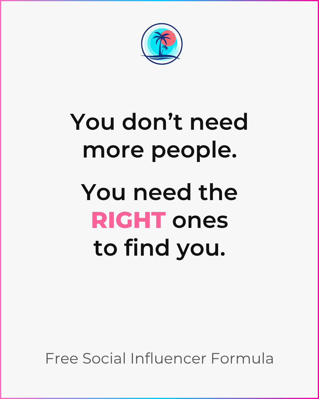 Beach Boss Influencers Facebook ad