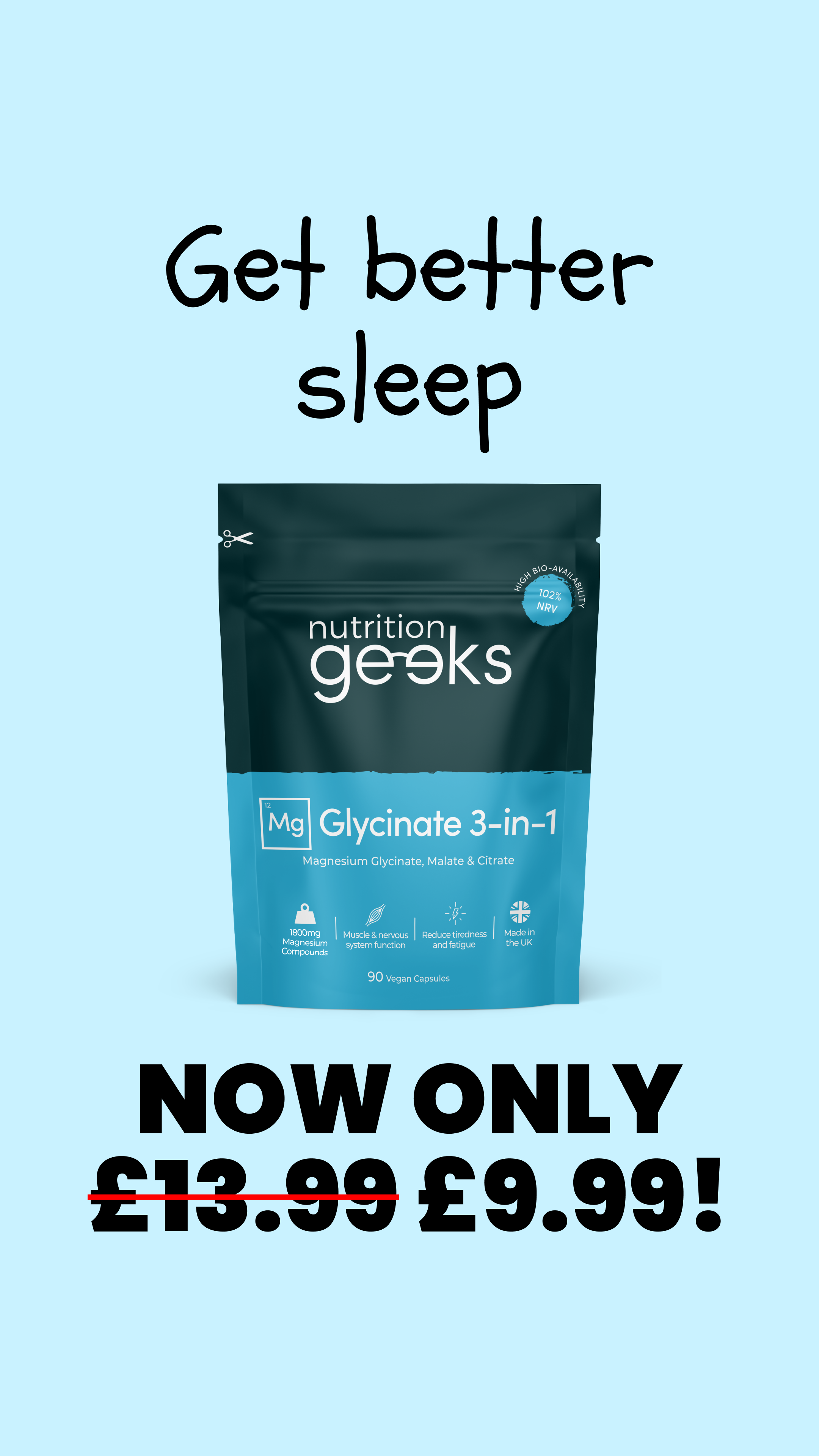 Nutrition Geeks Facebook ad