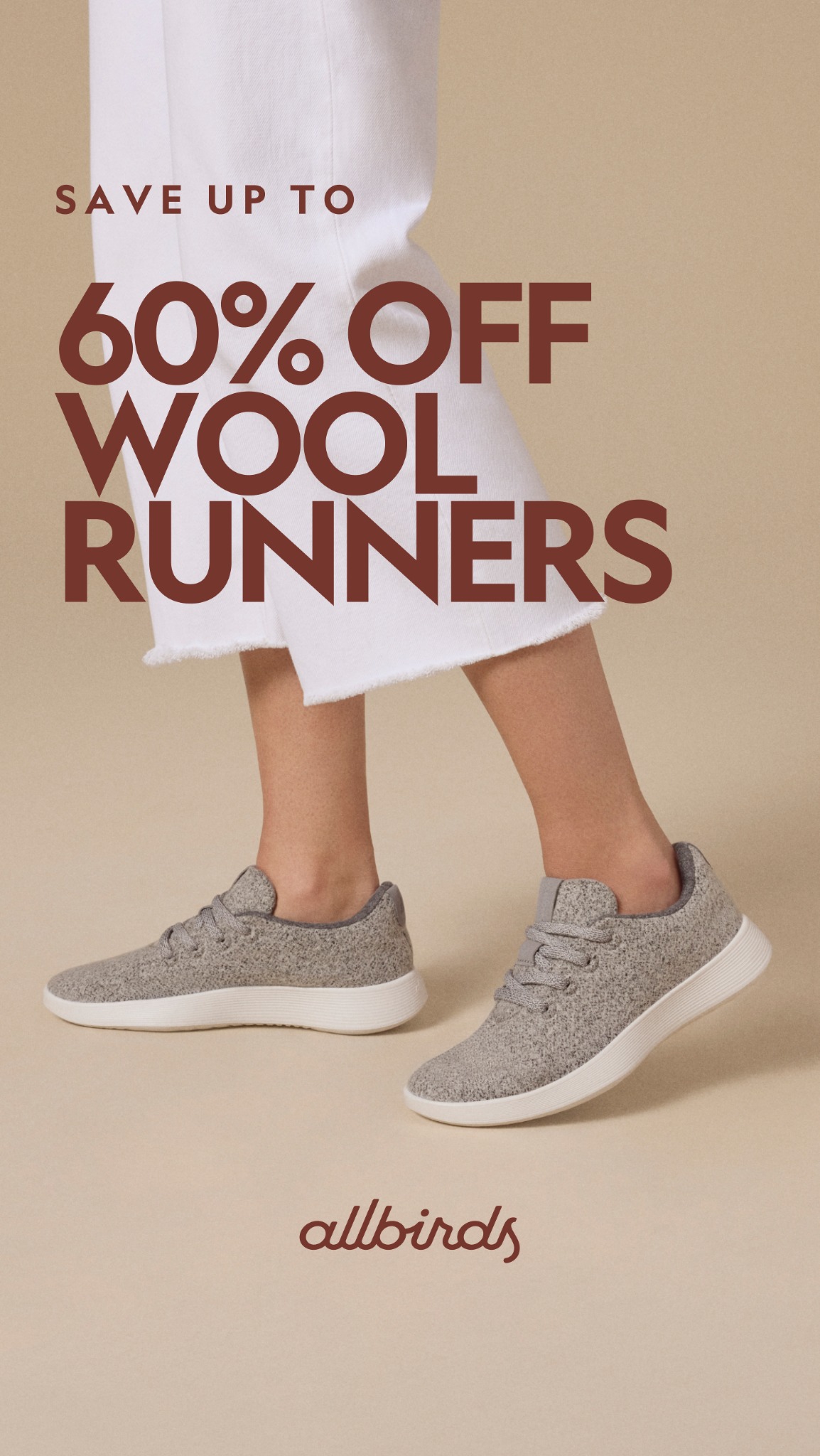 Allbirds Australia Facebook ad