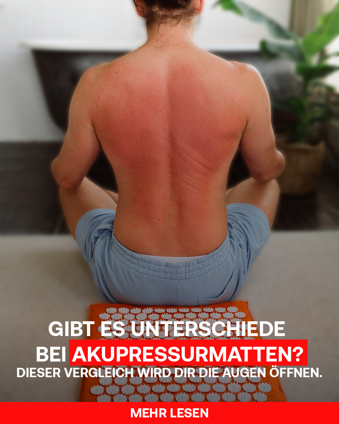 Akupressurmatte.de Facebook ad