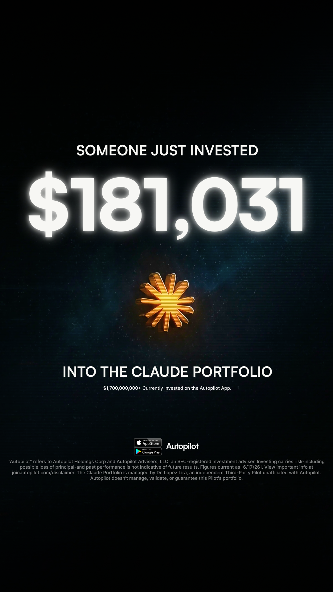Autopilot - Invest alongside the best Facebook ad