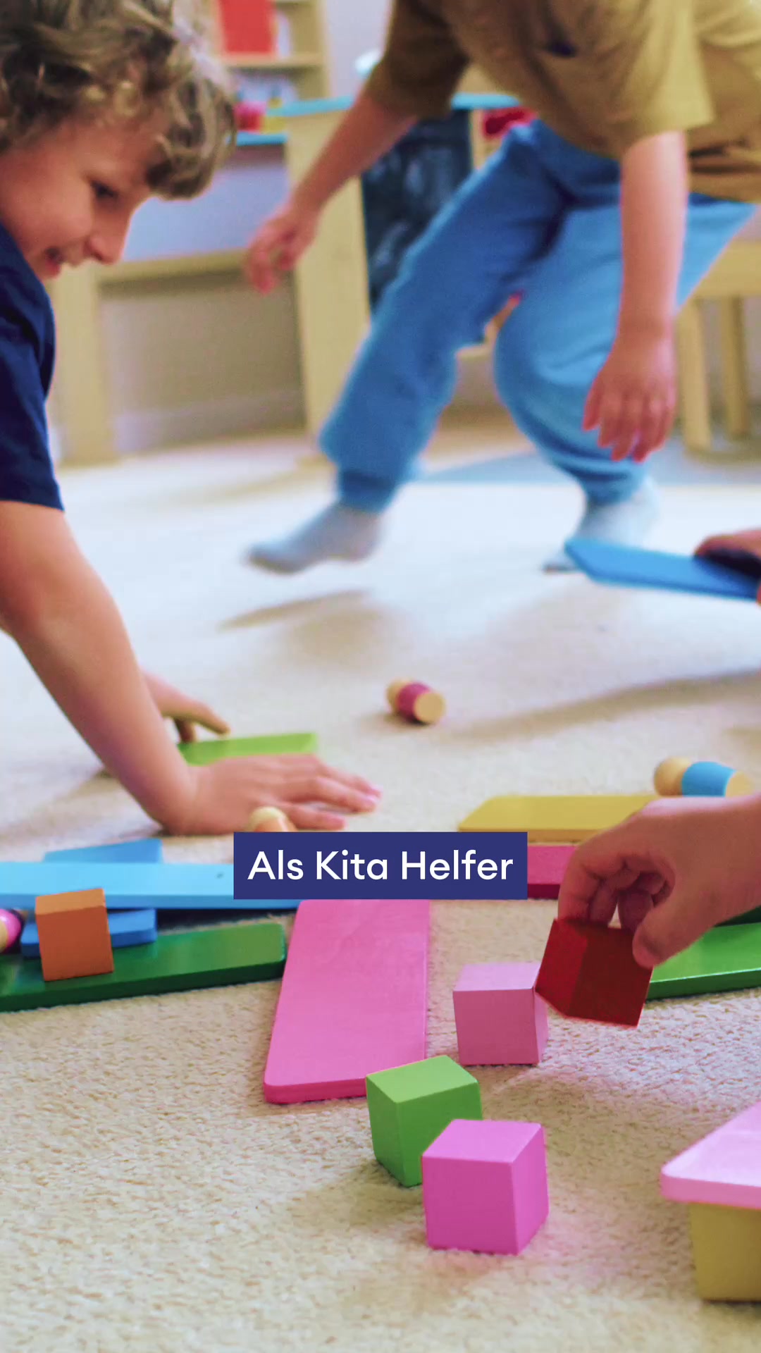 Kitahelfer-Online Facebook ad: Das Original: Kitahelfer-Online. Jetzt Kita Helfer…